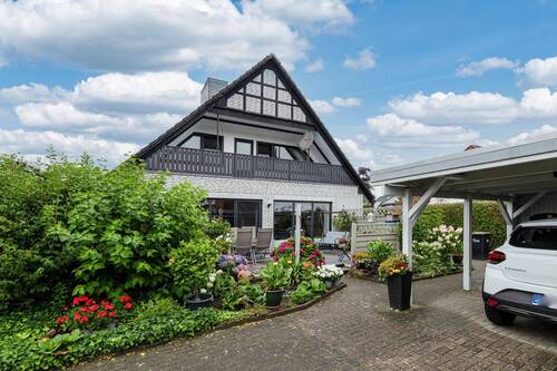Ostansicht - 4 Zimmer Doppelhaushälfte in Hambergen