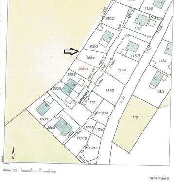 Lageplan ohne Haus.jpg - 406 m² Baugrundstück für eine Doppelhaushälfte (E+D) in Rattenkirchen – ohne Bau Zwang!