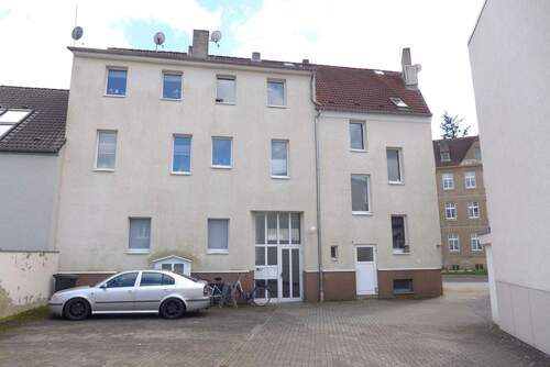 Hofansicht - 2 Zimmer Etagenwohnung zur Miete in Greifswald