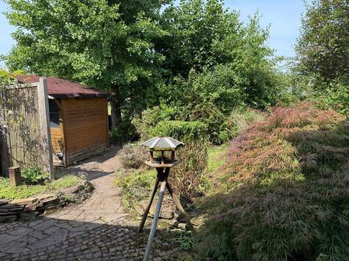 Garten Rückseite - 4 Zimmer Doppelhaushälfte in Eching am Ammersee