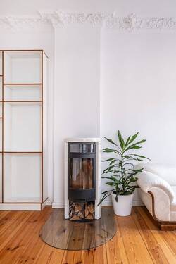 Detailansicht Kamin - 3 Zimmer Etagenwohnung in Berlin