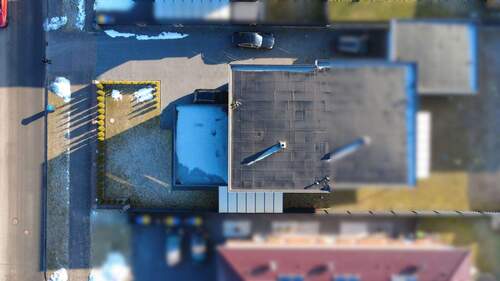 Vogelperspektive und Aufteilung - 