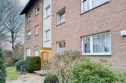 Außenansicht - Wohnen in bester Lage: 2-Zimmerwohnung direkt an der Lutter in Bielefeld-Mitte