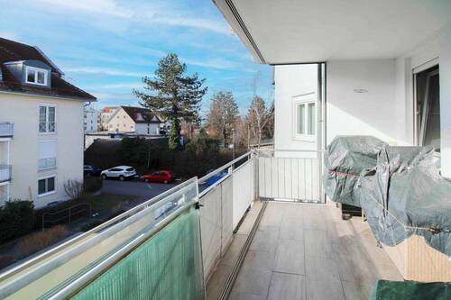 Balkon - 3 Zimmer Etagenwohnung in Leipzig