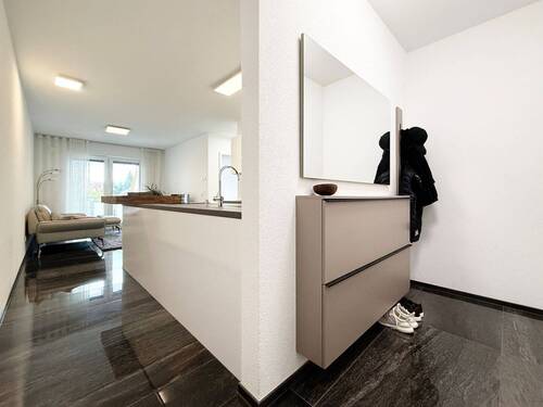 Flur / Garderobe - 2 Zimmer Etagenwohnung in Trossingen