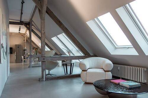 Wohnbereich - STADTFLUCHT: Exklusives, möbliertes Studio mit modernem Design