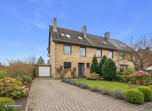 Frontansicht (bearbeitet) - 4 Zimmer Reihenendhaus in Belm / Vehrte