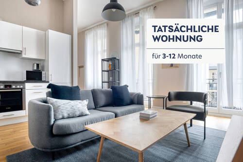 1.jpg - Wunderschönee vollmöblierte 2 Zimmer Wohnung in der nähe der Friedrichstraße