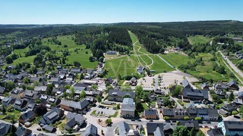 Blick auf den Kurort Altenberg - 