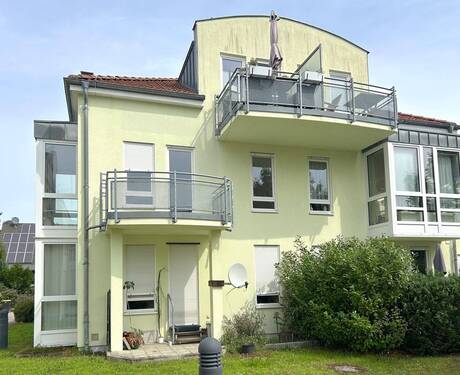 Terrasse - 2 Zimmer Etagenwohnung zum Kaufen in Eggersdorf
