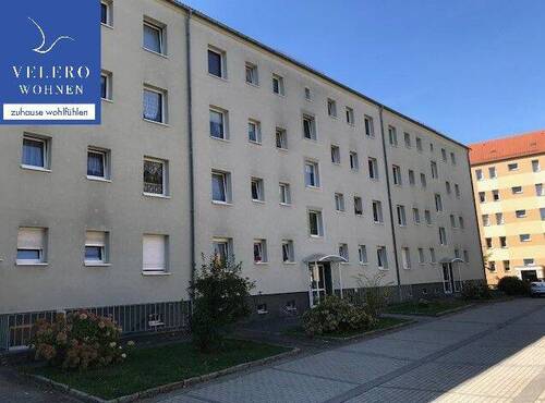 Hausbild - 3-Raumwohnung mit Einbauküche- ab1.Oktober zu vermieten