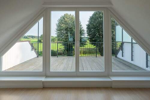 Austritt auf die Dachterrasse - 