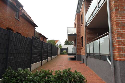 Balkonseite - 2 Zimmer Etagenwohnung zur Miete in Verden (Aller)