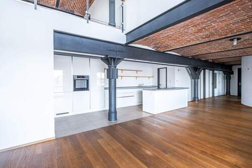 Blick zur Einbauküche - 