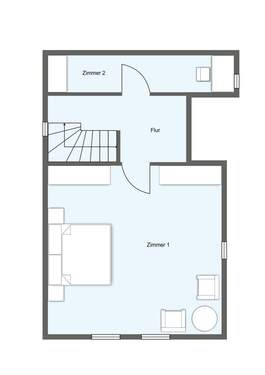 Obergeschoss Vorderhaus - 