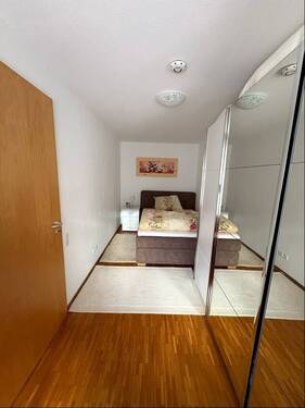 Schlafzimmer - Etagenwohnung mit 56,00 m&sup2; in Hechingen zum Kaufen