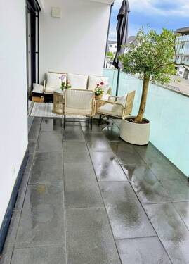 Süd- und Westbalkon - 