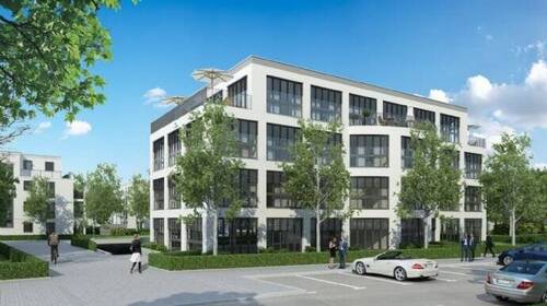 Ansicht Voltzstraße - Hochwertige Büroflächen im Triumph-Park-Center in Nördlingen