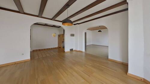 Wohnzimmer_links EG - 6 Zimmer Einfamilienhaus zum Kaufen in Reichenbach-Steegen