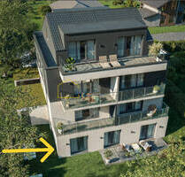 Gartenwohnung, 3,5 Zimmer, Neubau, KfW40, Carport - Erlangen / Bruck