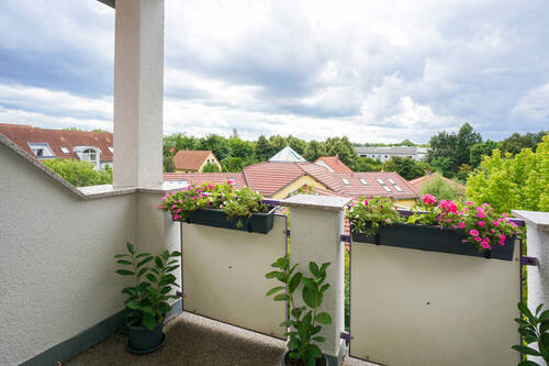 Balkon - 2 Zimmer Etagenwohnung zum Kaufen in Pirna