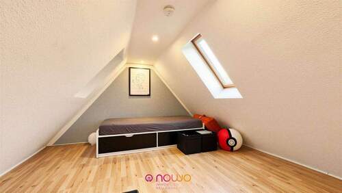 Teilansicht Spitzboden - 