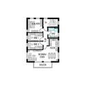 Grundriss 4-Zi.-Wohnung 1.OG - 