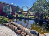 Terasse mit Teich - 