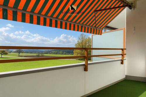 ...auf den Balkon... - 