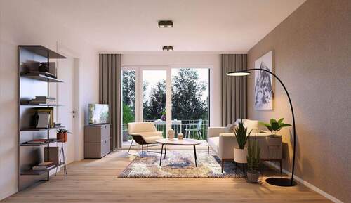 Servicewohnen-Goettingen-Wohnzimmer-2_2400.jpg - 3 Zimmer Etagenwohnung zum Kaufen in Göttingen