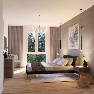 Servicewohnen-Goettingen-Schlafzimmer_2400.jpg - 3 Zimmer Etagenwohnung in Göttingen