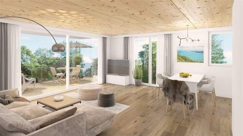 Visualisierung Innen - Etagenwohnung mit 111,00 m&sup2; in Überlingen zum Kaufen