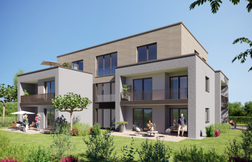 Alttrebgast-bth-k1-6_ - 3-Zimmer Neubauwohnung mit Terrasse und großzügigem Gartenanteil in Bayreuth