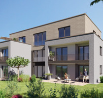 3-Zimmer Neubauwohnung mit Terrasse und großzügigem Gartenanteil in Bayreuth