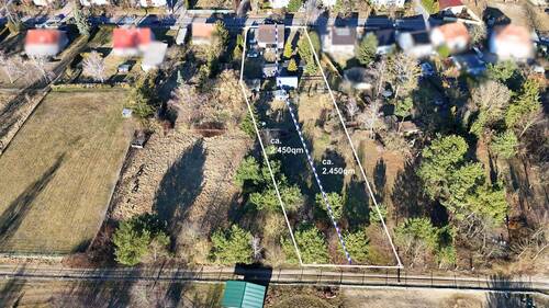 Grundstücksansicht - Weitläufiges ca. 5.000qm Grundstück für Selbstversorger, Pferdeliebhaber oder als Familienprojekt in Dallgow