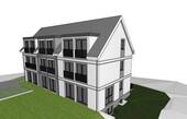 Ansicht - KFW 40 Neubau-Reihenhaus in Groß Flottbek mit Westgarten