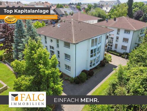Drohnenaufnahme - Charmantes 2-Zimmer-Investment mit Balkon und Tiefgaragenstellplatz