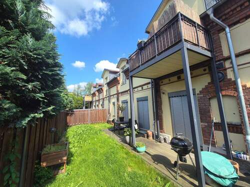 Hausrückseite - Ein Juwel im Leipziger Norden - 389.000,00&nbsp;EUR Kaufpreis, ca.&nbsp; 114,00&nbsp;m&sup2;&nbsp;Wohnfl&auml;che