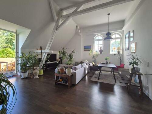 Wohnzimmer - 3 Zimmer Etagenwohnung zum Kaufen in Leipzig