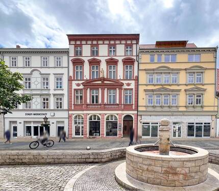 0001_Mühlhausen_1_OG_Neu_08_23 - Firmensitz Großes Büro direkt am Obermarkt Fussgängerzone in Mühlhausen