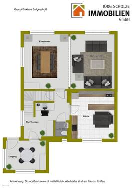 EG Grundrißskizze - 