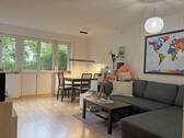 Wohnzimmer - Etagenwohnung mit 57,00 m² in Regensburg zum Kaufen