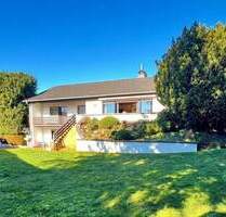 KL-Morlautern - Freistehendes Einfamilienhaus m. ELW, Garten u. Doppelgarage in schöner Feldrandlage - Kaiserslautern