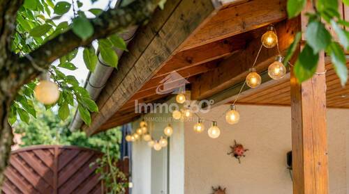 Gartenhäuschen mit Terrasse - 