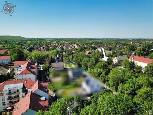 Ansicht über Seehausen - ca. 3.000 m² Projektgrundstück für EFH oder Reihenhäuser in Leipzig-Nord