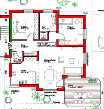 Bild 4 - Etagenwohnung mit 101,00 m&sup2; in Sulz a.N. zur Miete