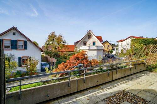 Große Westterrasse - 6 Zimmer Doppelhaushälfte zum Kaufen in Weinheim / Hohensachsen