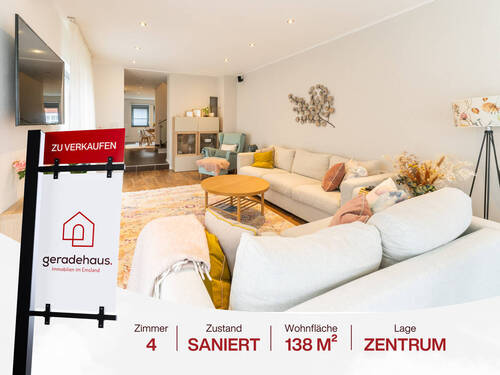 Titelbilld - VERKAUFT! PROVISIONSFREI !!! Ihr neues und exklusives Zuhause in Lingen, kernsaniert!