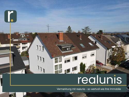Titel - Charmante 3-Zimmer-Dachgeschosswohnung in Mannheim-Feudenheim - ideal für Paare oder kleine Familien