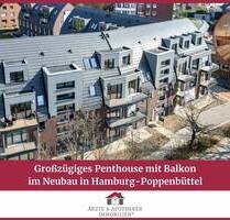 Großzügiges Penthouse mit Balkon im Neubau in Hamburg-Poppenbüttel
